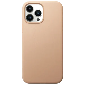 VELTAROX natural leather iPhone case transparent product image
