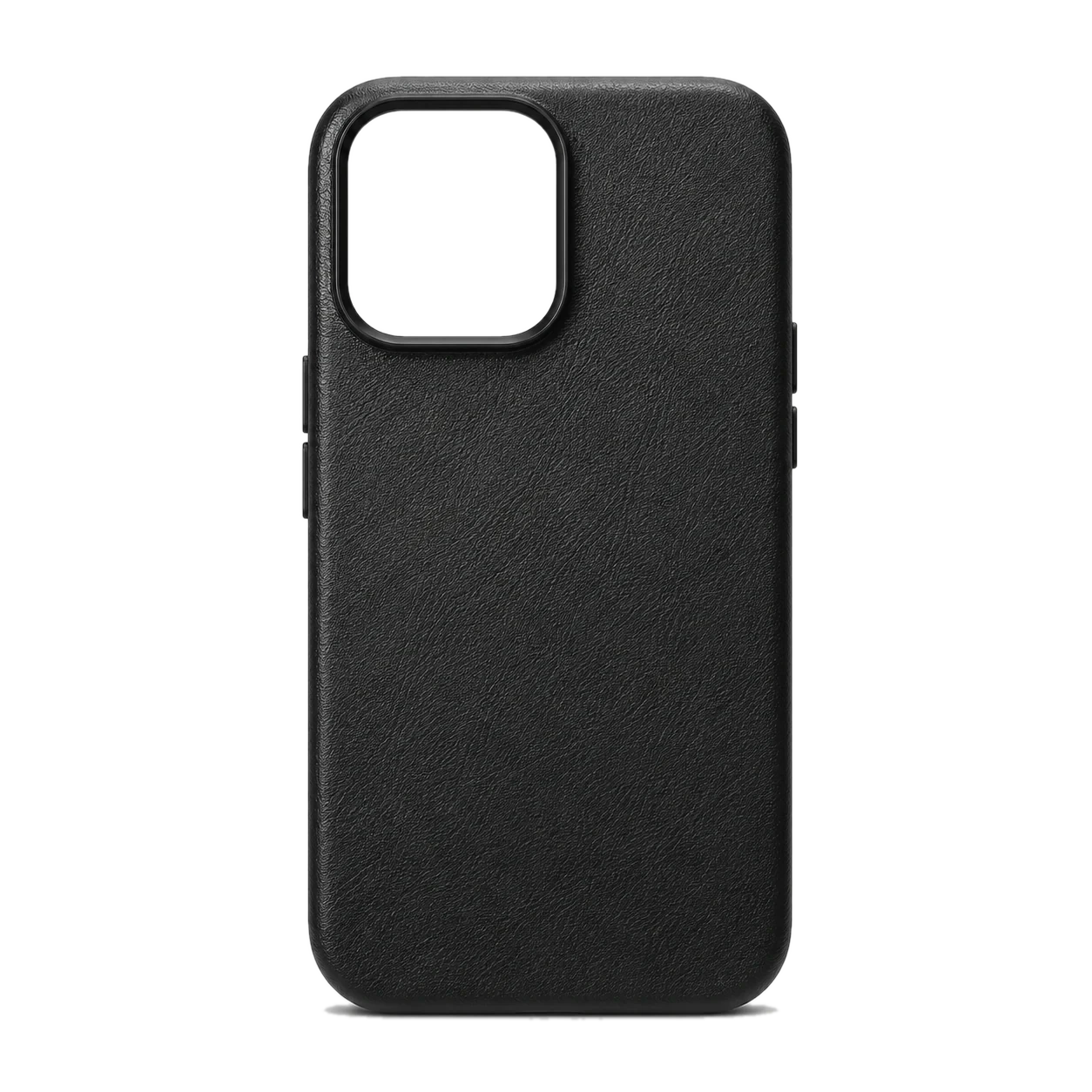 Minimal black protective iPhone case